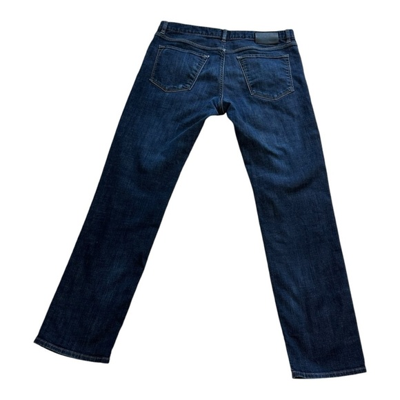 Hugo Boss Dark Wash Straight Leg Jeans With Stretch - Size 36/34 - Picture 2 of 15